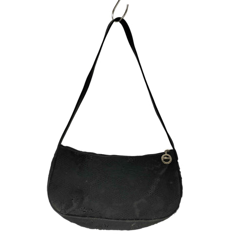ロンシャン LONGCHAMP ハラコレザー レース ショルダーバッグ レディース