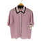 ピーエスポールスミス PS Paul Smith 総柄S/Sニットシャツ レディース JPN:XL
