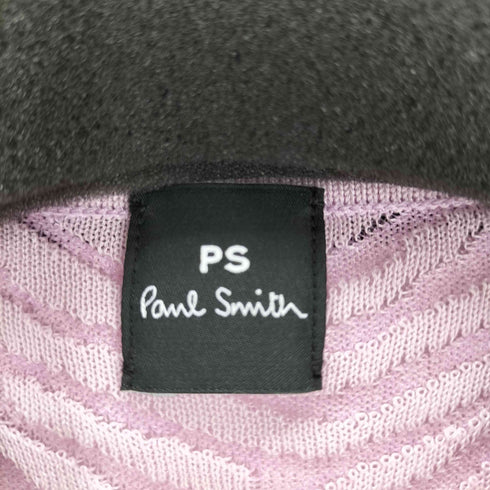 ピーエスポールスミス PS Paul Smith 総柄S/Sニットシャツ レディース JPN:XL