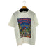 フロントプリント クルーネック 半袖Tシャツ カットソー メンズ L
