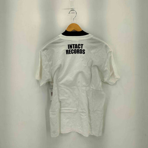 フロントプリント クルーネック 半袖Tシャツ カットソー メンズ L