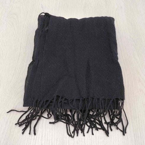 ランバン LANVIN レーヨン混 ウールマフラー メンズ