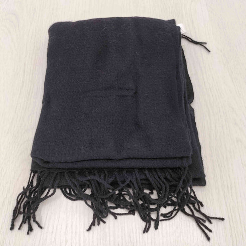 ランバン LANVIN レーヨン混 ウールマフラー メンズ
