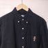 ポロバイラルフローレン Polo by RALPH LAUREN CLASSIC FIT ポロベア シャモアクロス ボタンダウン シャツ メンズ import:L