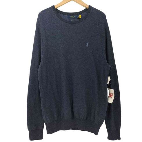ポロラルフローレン POLO RALPH LAUREN PIMA COTTON ポニー刺繍 サーマル L/S カットソー メンズ import:L