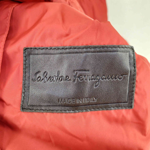 サルヴァトーレフェラガモ Salvatore Ferragamo ナイロンフーデッドジャケット メンズ EUR:52