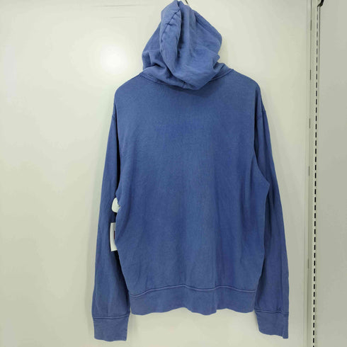 ポロラルフローレン POLO RALPH LAUREN ポニー刺繍 ジップアップ パーカー 茄子紺 メンズ import:L