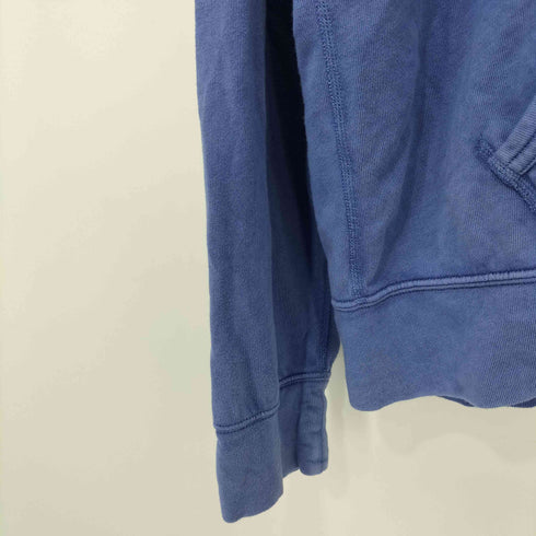 ポロラルフローレン POLO RALPH LAUREN ポニー刺繍 ジップアップ パーカー 茄子紺 メンズ import:L