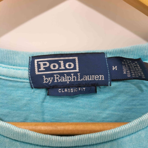 ポロバイラルフローレン Polo by RALPH LAUREN CLASSIC FIT POLO SURF サーフ クルーネック Tシャツ メンズ import:M