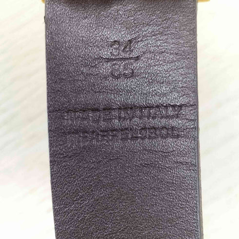 バーバリー BURBERRY ノバチェックレザーベルト レディース 34/85