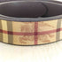 バーバリー BURBERRY ノバチェックレザーベルト レディース 34/85