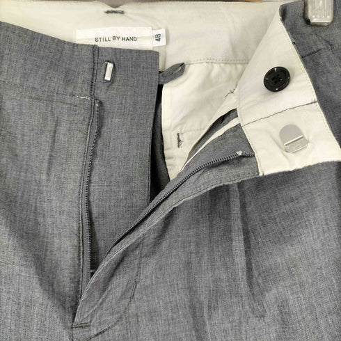 スティルバイハンド STILL BY HAND ワイドコットンスラックス メンズ JPN:48
