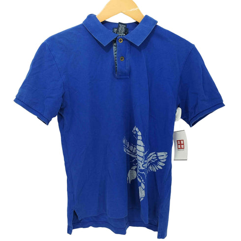ポロバイラルフローレン Polo by RALPH LAUREN サソリプリント スモールポニー刺繍 S/S ポロシャツ メンズ import:M