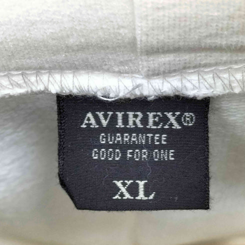 アヴィレックス AVIREX インパクト スリーヴ スウェットパーカー IMPACT SLEEVES SWEAT PARKA メンズ JPN:XL