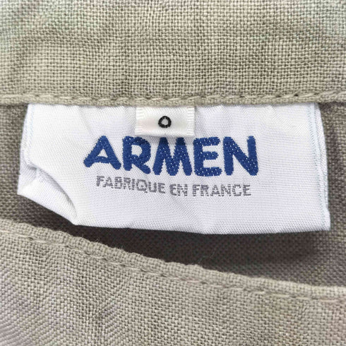 アーメン ARMEN リネンプルオーバーブラウス レディース JPN:0