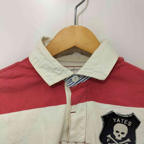 ラグビーラルフローレン Rugby Ralph Lauren ワッペンデザイン S/S ポロシャツ メンズ import:XS