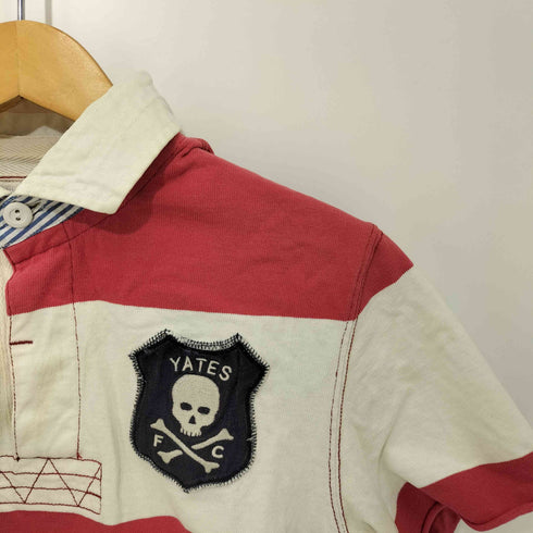 ラグビーラルフローレン Rugby Ralph Lauren ワッペンデザイン S/S ポロシャツ メンズ import:XS