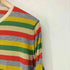 ジョンスメドレー JOHN SMEDLEY マルチカラーボーダー カーディガン レディース import:M