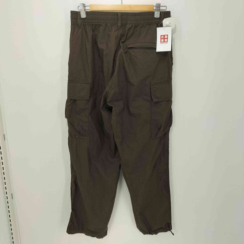 ユニクロシー UNIQLO:C 25SS ワイドフィットカーゴパンツ ダークブラウン Sサイズ メンズ JPN:S