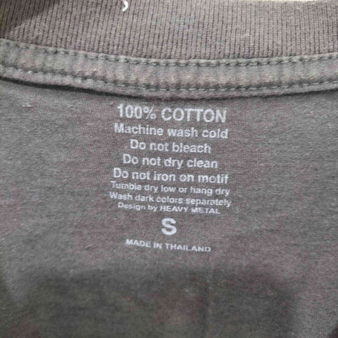 両面プリント S/S バンドTシャツ メンズ import:S