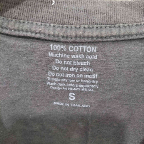 両面プリント S/S バンドTシャツ メンズ import:S