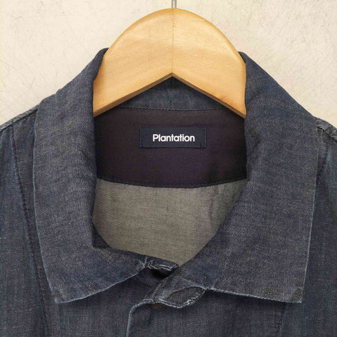 プランテーション Plantation ワイドシャンブレーシャツワンピース レディース JPN:M