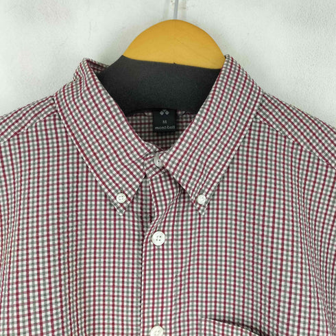 モンベル mont bell WIC.ドライタッチ ハーフスリーブシャツ シアサッカー メンズ JPN:M