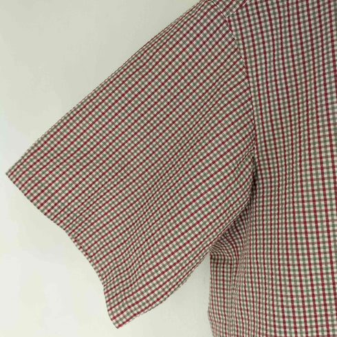 モンベル mont bell WIC.ドライタッチ ハーフスリーブシャツ シアサッカー メンズ JPN:M