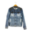 ディーゼル DIESEL ノーカラー デニムジャケット レディース import:S