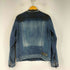 ディーゼル DIESEL ノーカラー デニムジャケット レディース import:S