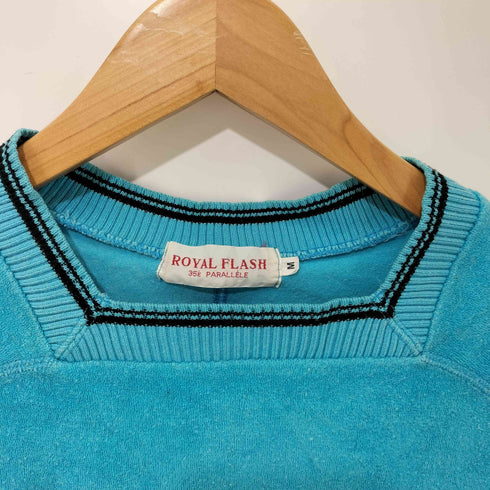 Royal Flush S/S スクエアネック パイル地 Tシャツ メンズ import:M