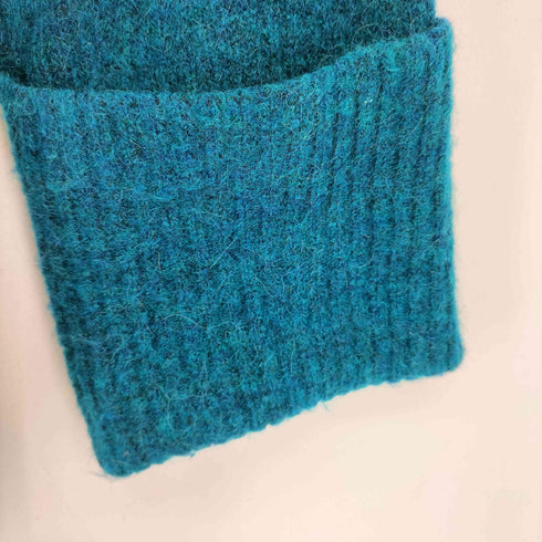 ディーゼル DIESEL アルパカ混 クラッシュ加工 Vネックセーター レディース import:XS