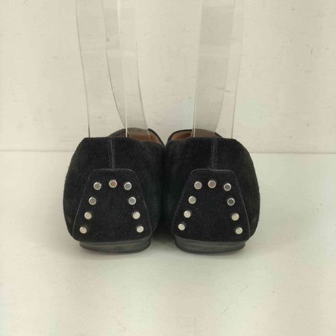 トッズ TOD’S ヒールスタッズ スエードフラットシューズ レディース 35 1/2