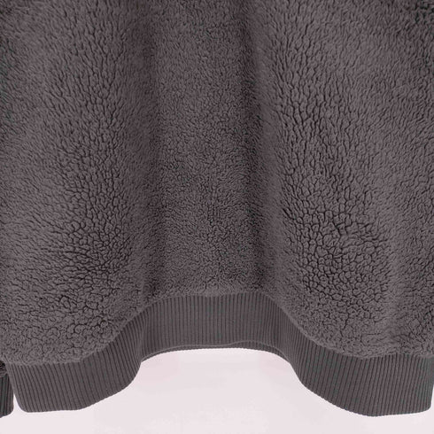 ザラ ZARA フリースボアジャケット ハーフジップ メンズ import:M