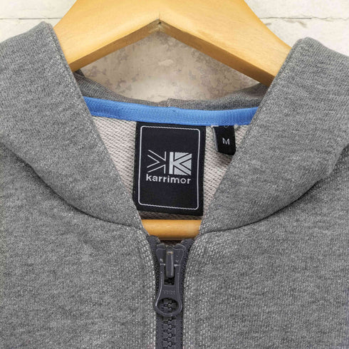 カリマー Karrimor ロゴプリントジップパーカー レディース M