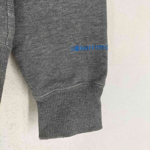 カリマー Karrimor ロゴプリントジップパーカー レディース M