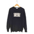 ビーミングバイビームス B:MING by BEAMS 札プリントクルーネックニット メンズ M