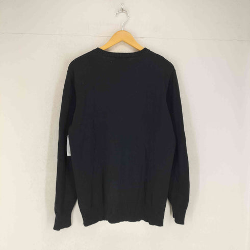 ビーミングバイビームス B:MING by BEAMS 札プリントクルーネックニット メンズ M
