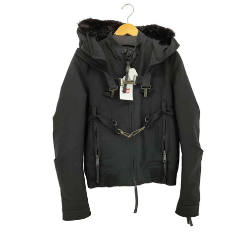 ディースクエアード DSQUARED2 07AW フーデッド ダブルジップ ロングスリーブ ジャケット メンズ 46