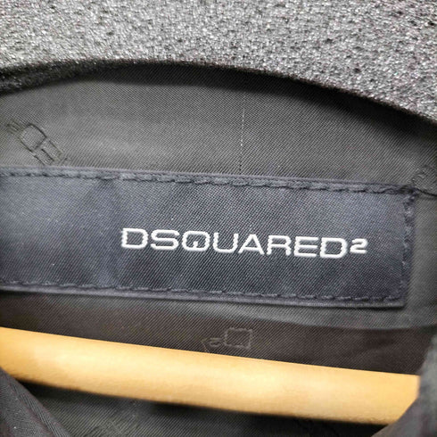 ディースクエアード DSQUARED2 07AW フーデッド ダブルジップ ロングスリーブ ジャケット メンズ 46