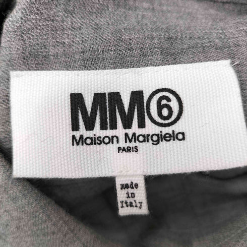 エムエムシックスメゾンマルジェラ MM6 Maison Margiela 18AW シャツワンピース レディース JPN:38