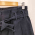 SYUMAN ベルト付き コットン ワイドパンツ レディース