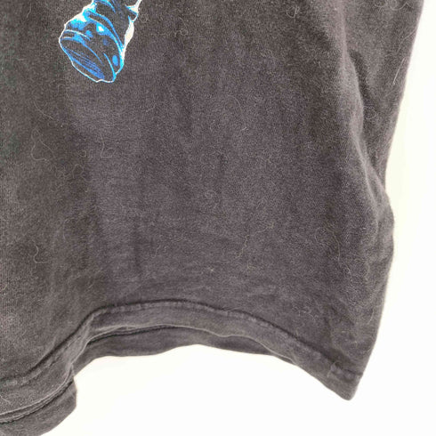 TOURCHAMP フロントプリント クルーネック Tシャツ メンズ XL