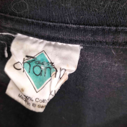 TOURCHAMP フロントプリント クルーネック Tシャツ メンズ XL