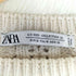 ザラ ZARA ローゲージ フリル クロップドニット レディース import:M
