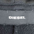 ディーゼル DIESEL ハーフジップ バンダナドッキング ノースリーブ プルオーバーパーカー レディース import:XS