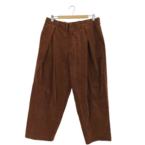イズネス is-ness CORDUROY TUCK TROUSERS PANTS メンズ