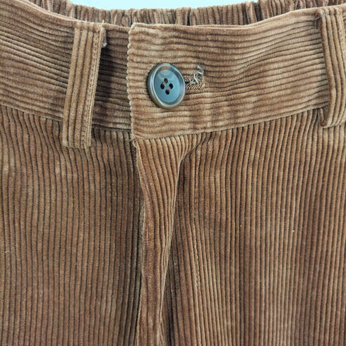 イズネス is-ness CORDUROY TUCK TROUSERS PANTS メンズ