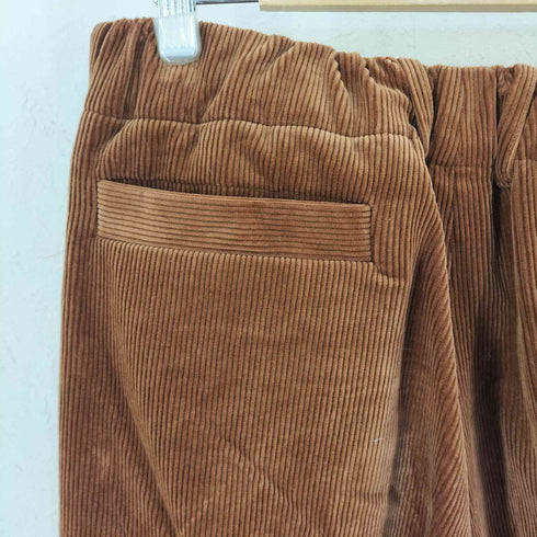 イズネス is-ness CORDUROY TUCK TROUSERS PANTS メンズ