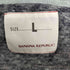 バナナリパブリック BANANA REPUBLIC 00S フロントプリント Vネック ニット メンズ JPN:L